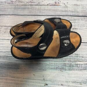 Finn Comfort Black Alanya Sandals Comfort Shoes 4